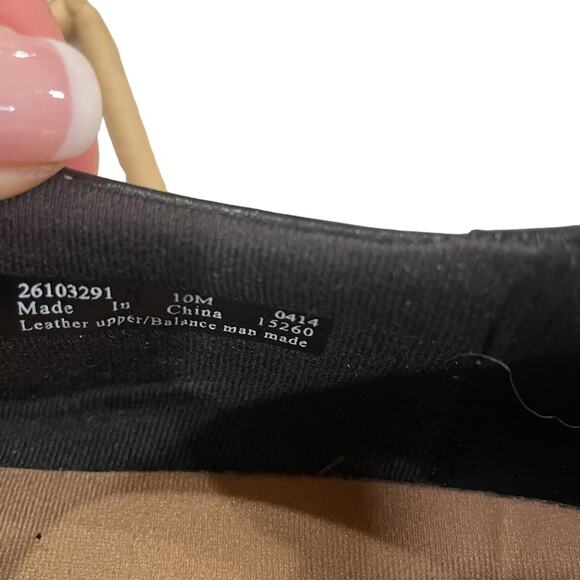 Clarks Collection Gael Bombay Flat Womens 10 M Black Leather Strap Comfort Shoe - Picture 6 of 10